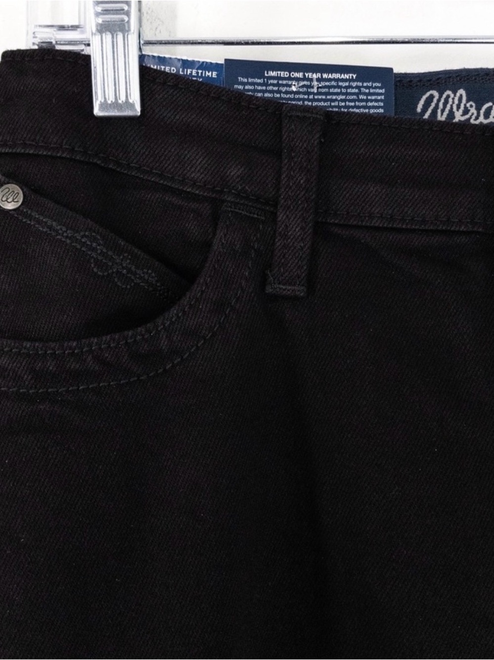 NEW Wrangler Women's 27x36 Willow Bootcut Ultimate Riding Jeans Black Western - Picture 4 of 10